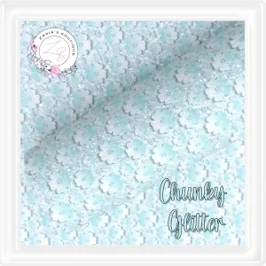⋅ Cherry Blossom Chunky Glitter ⋅ 1.2mm ⋅ Aqua ⋅