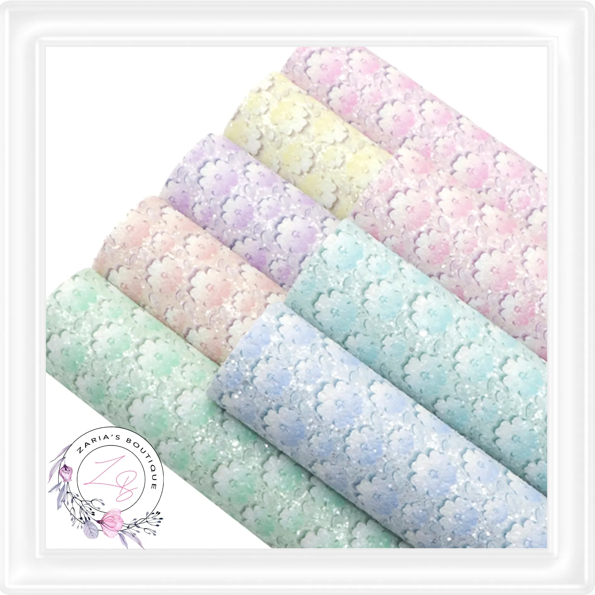 ⋅ Cherry Blossom Chunky Glitter ⋅ 1.2mm ⋅ Aqua ⋅