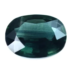 0.75ct Certified Natural Teal Sapphire