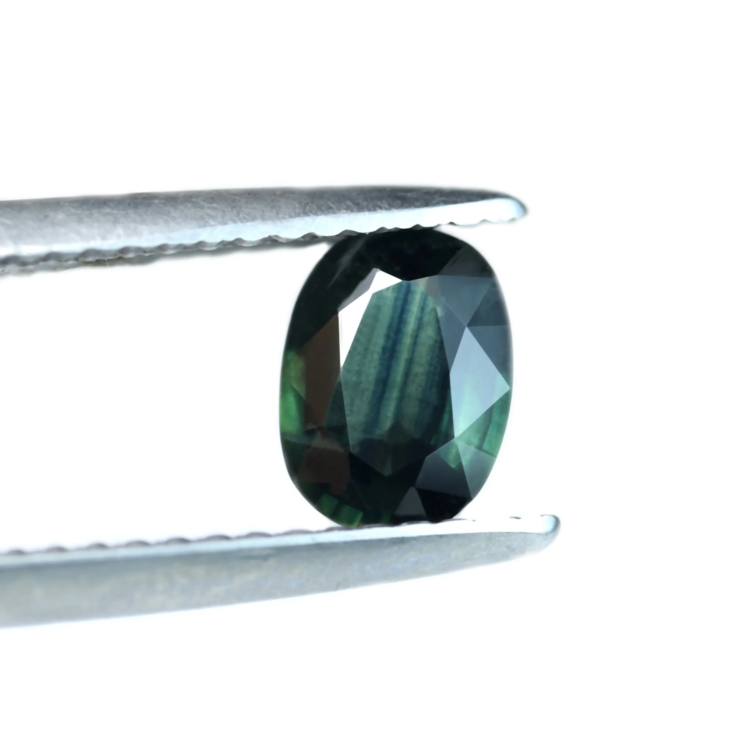 0.75ct Certified Natural Teal Sapphire