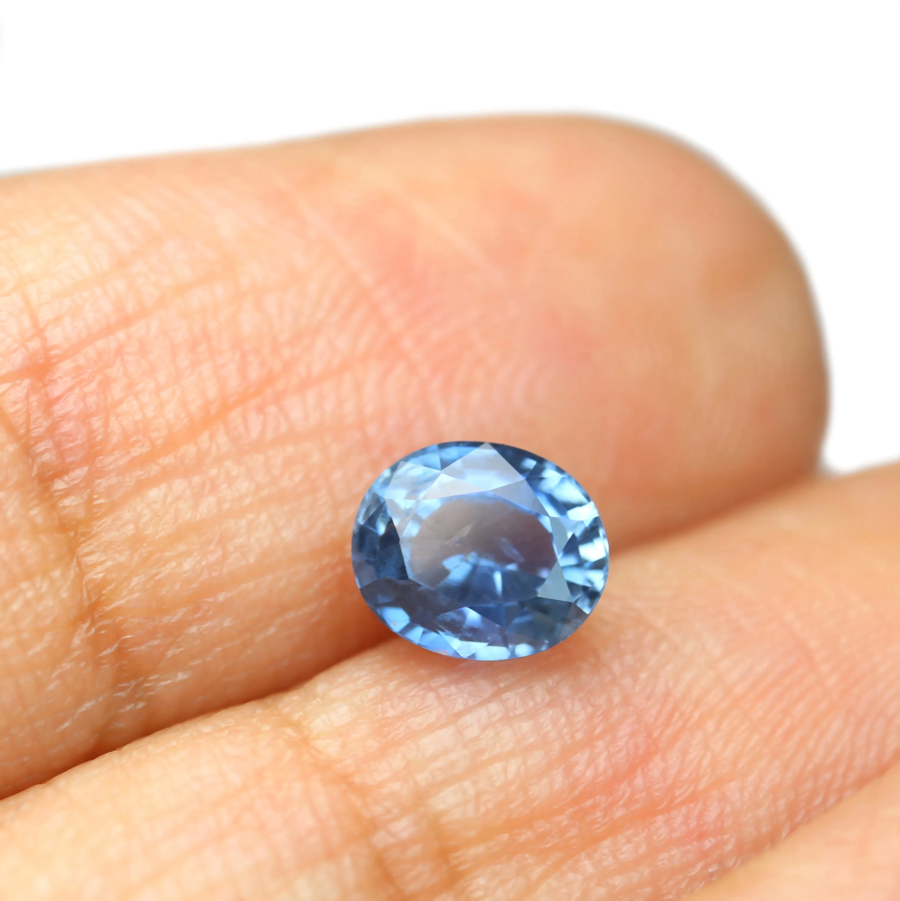 0.78ct Certified Natural Blue Sapphire