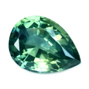 0.85ct Certified Natural Teal Sapphire