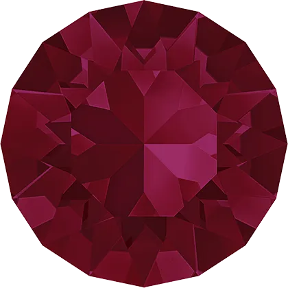 1028 & 1088 Swarovski Chaton & Round Stones, Ruby (501)