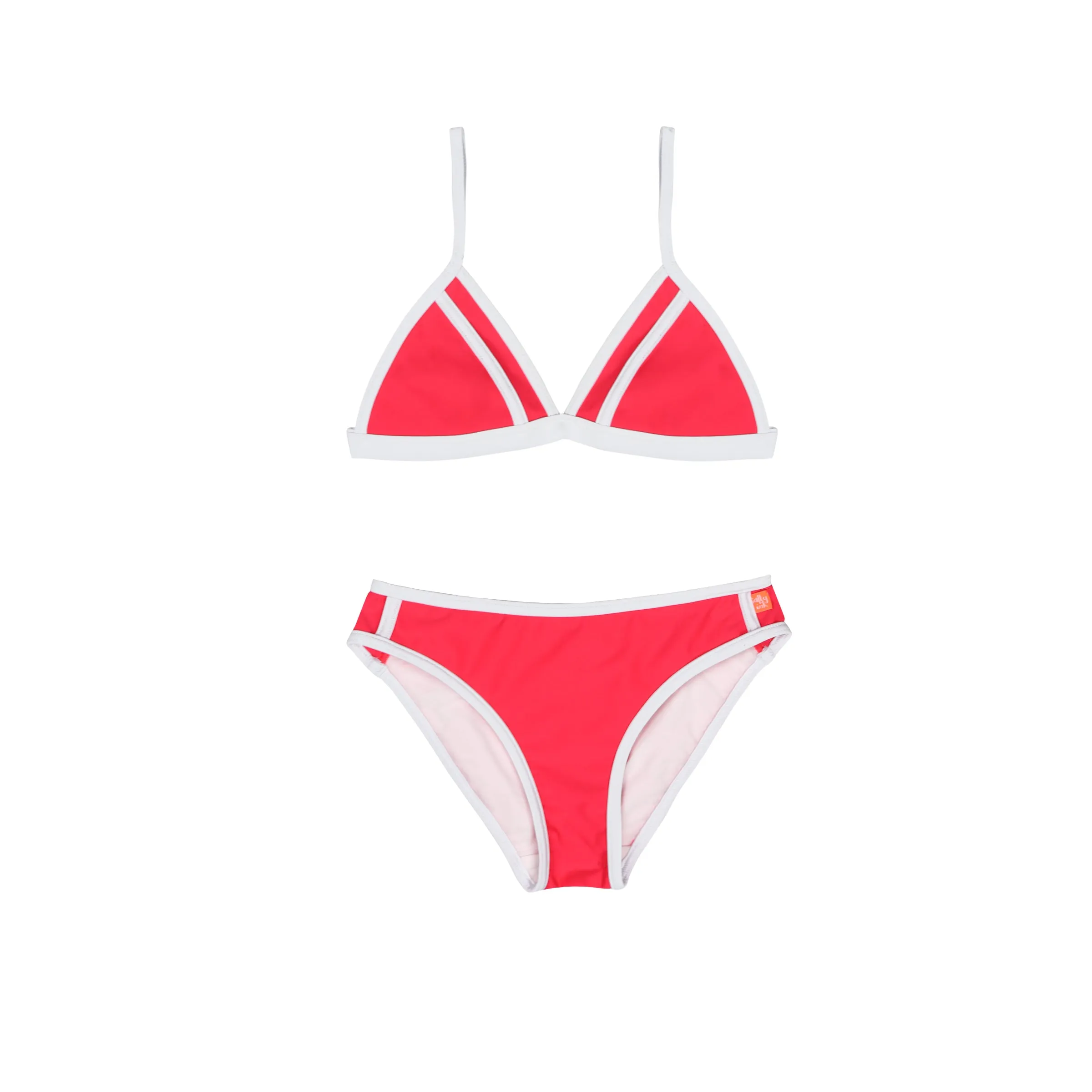 1210 Summer Crush Plain Tri Bikini