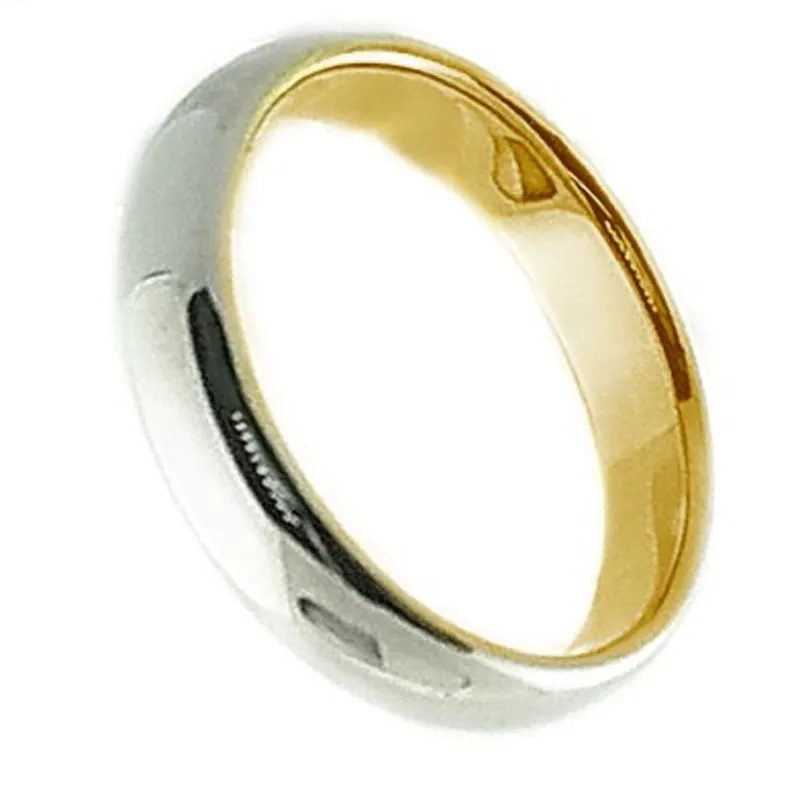 14K or 18K Two-Tone Gold Traditional Ring