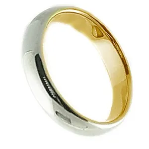 14K or 18K Two-Tone Gold Traditional Ring