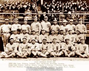1919 Chicago Black Sox Team  0717