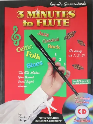 3 Minutes To Flute (Book & CD)