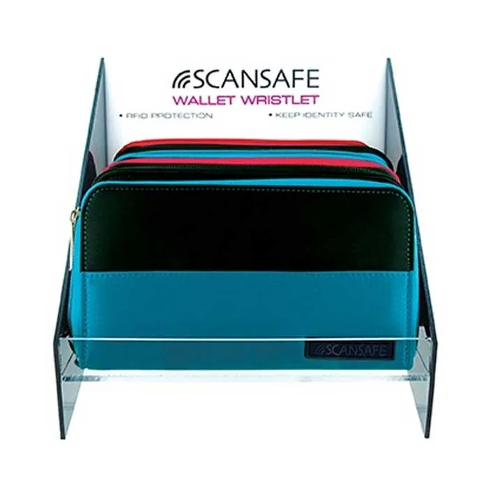 3 Styles : Scansafe RFID Protected Wristlet Wallet