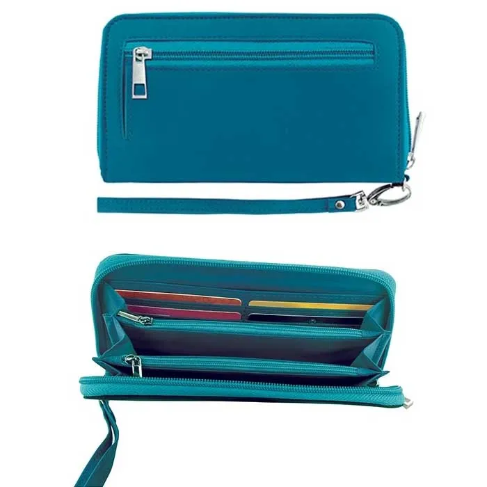 3 Styles : Scansafe RFID Protected Wristlet Wallet
