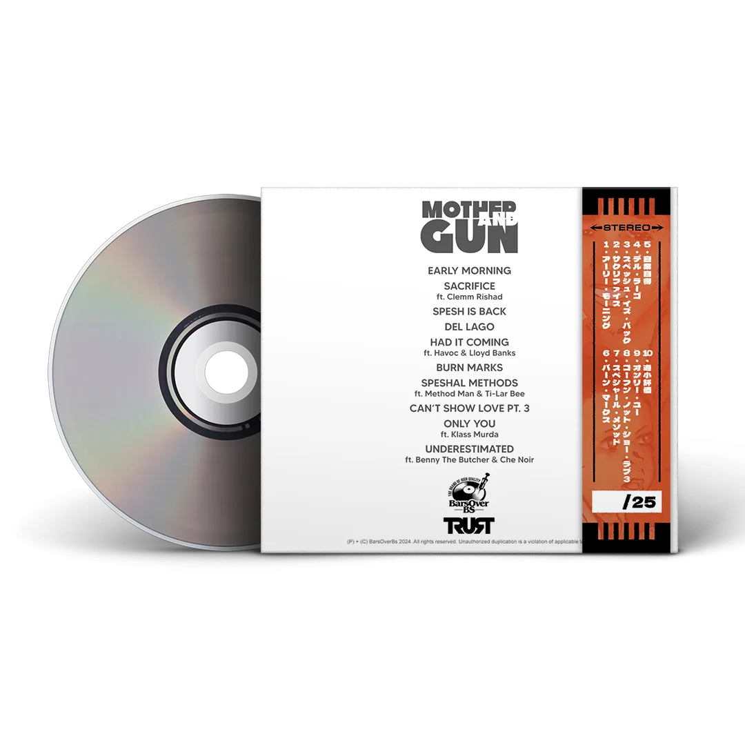 38 Spesh - Mother And Gun (Digipak With Obi Strip CD) (Glass Mastered)