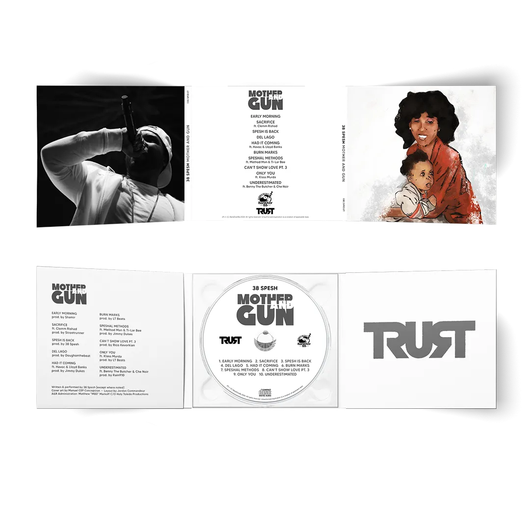 38 Spesh - Mother And Gun (Digipak With Obi Strip CD) (Glass Mastered)