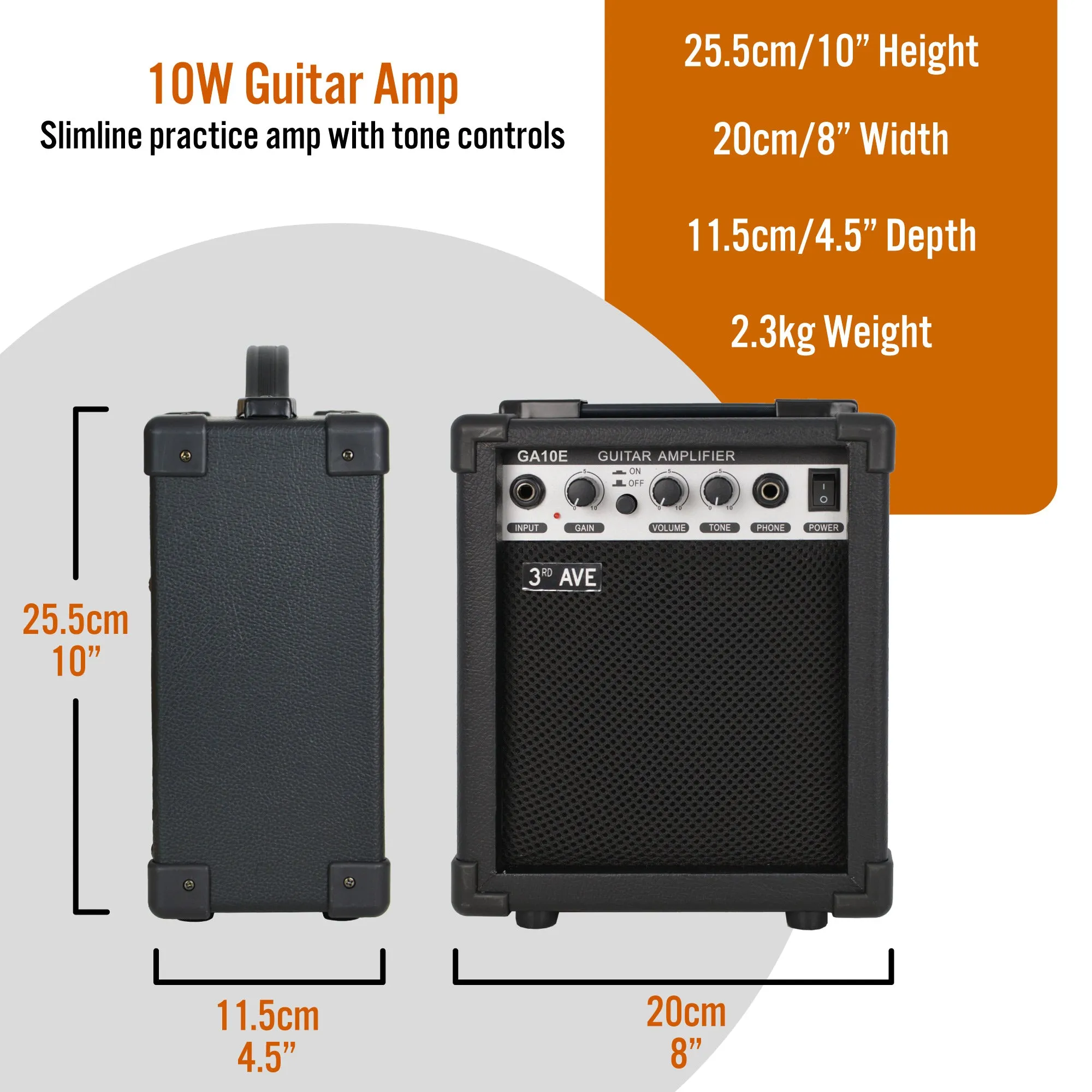 3rd Avenue 10W RMS Guitar Amplifier