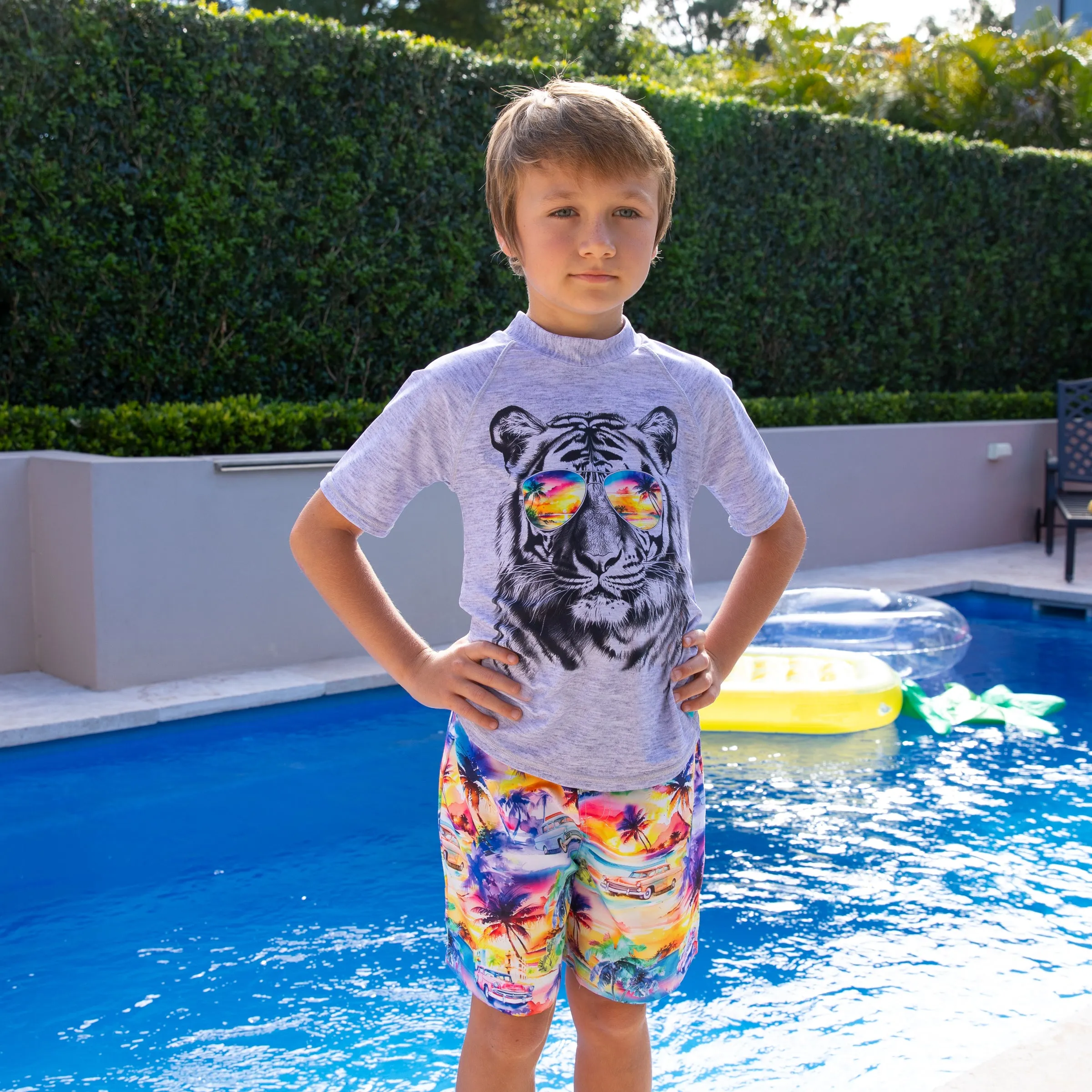406 Miami Beach Short Sleeve Rashvest