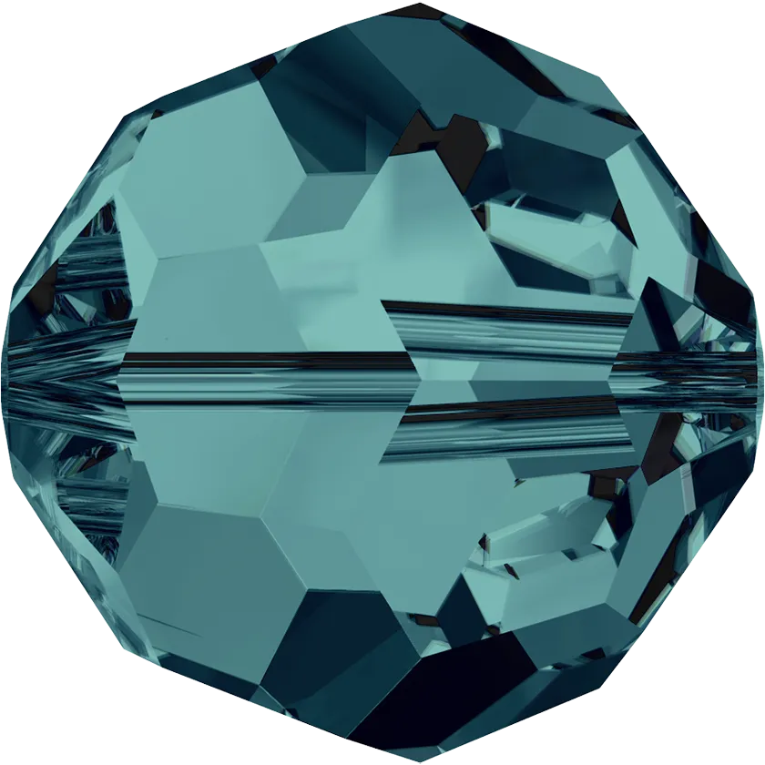 5000 Swarovski Round Beads, Indicolite (379)