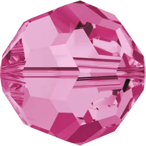 5000 Swarovski Round Beads, Rose (209)