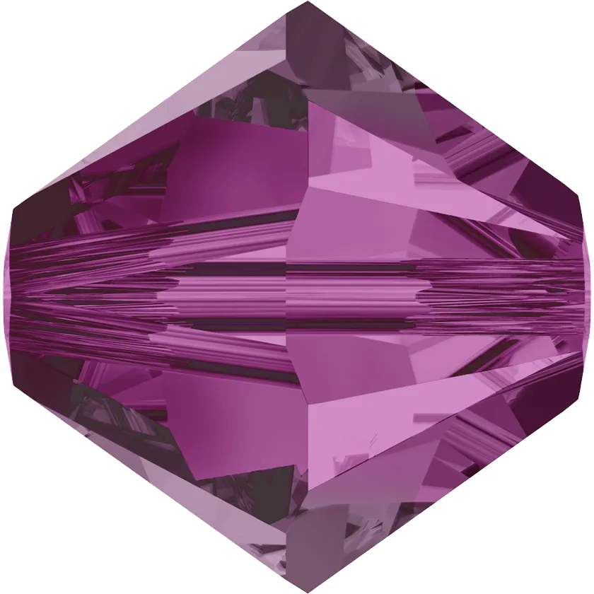 5328 Swarovski Bicone Beads, Fuchsia (502)