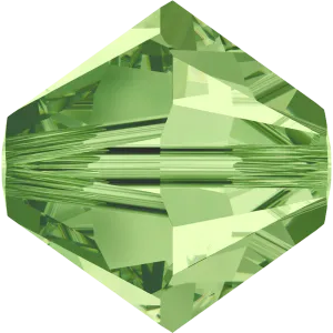 5328 Swarovski Bicone Beads, Peridot (214)