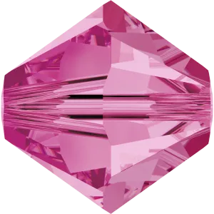 5328 Swarovski Bicone Beads, Rose (209)
