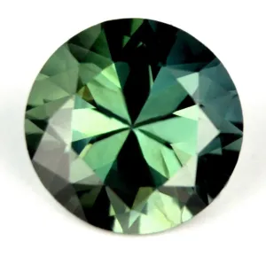 5.42 mm Certified Natural Green Sapphire