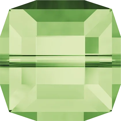 5601 Swarovski Cube Beads, Peridot (214)