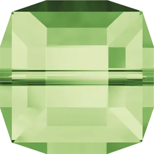 5601 Swarovski Cube Beads, Peridot (214)