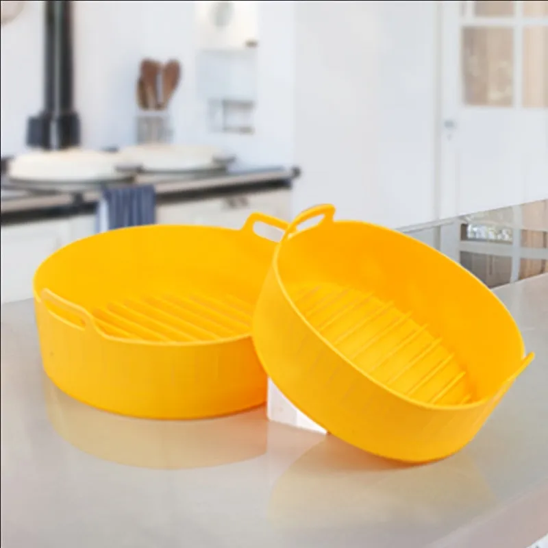 7.5 inch/9.5 inch Silicone Air Fryer Pan