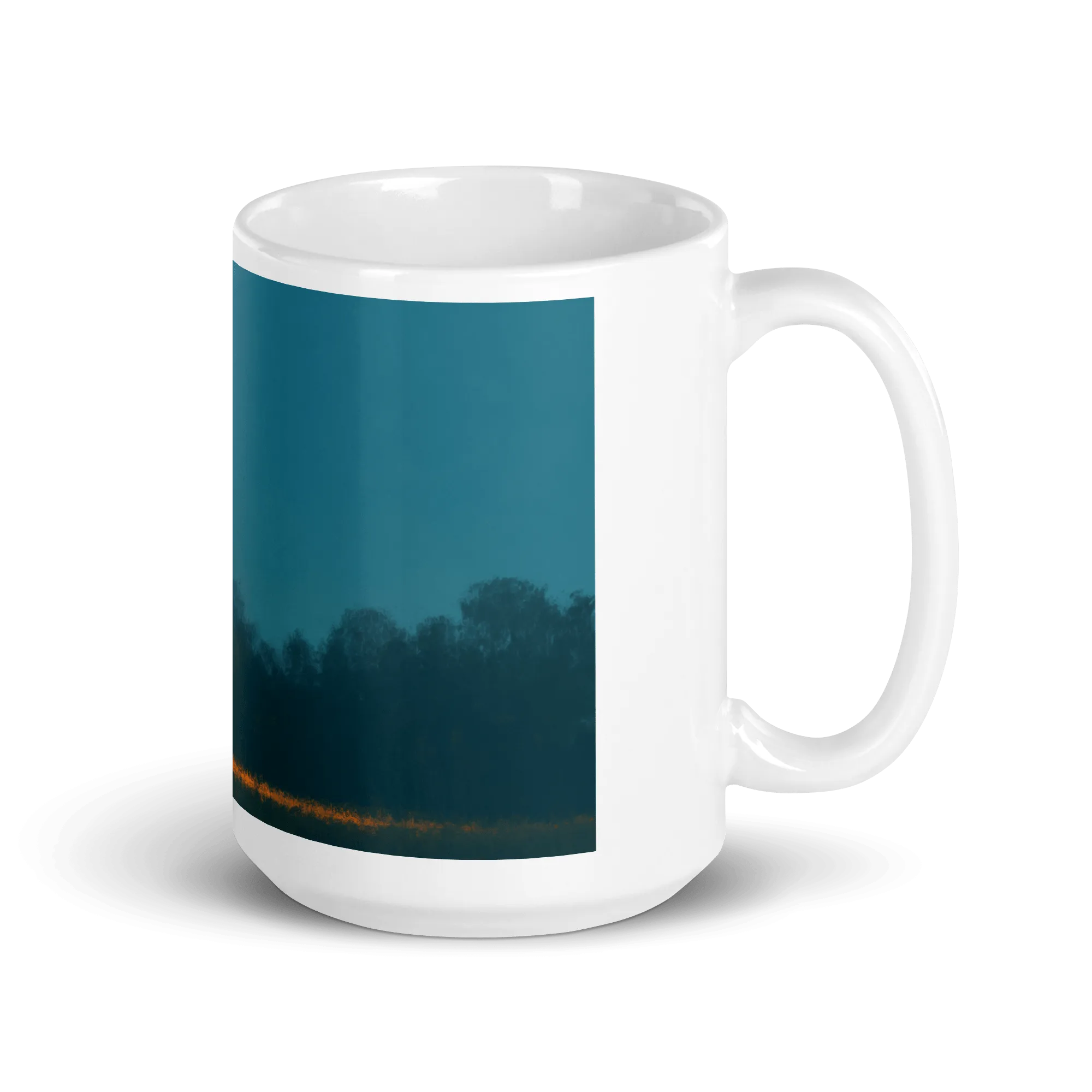 Abduction! White Glossy Mug