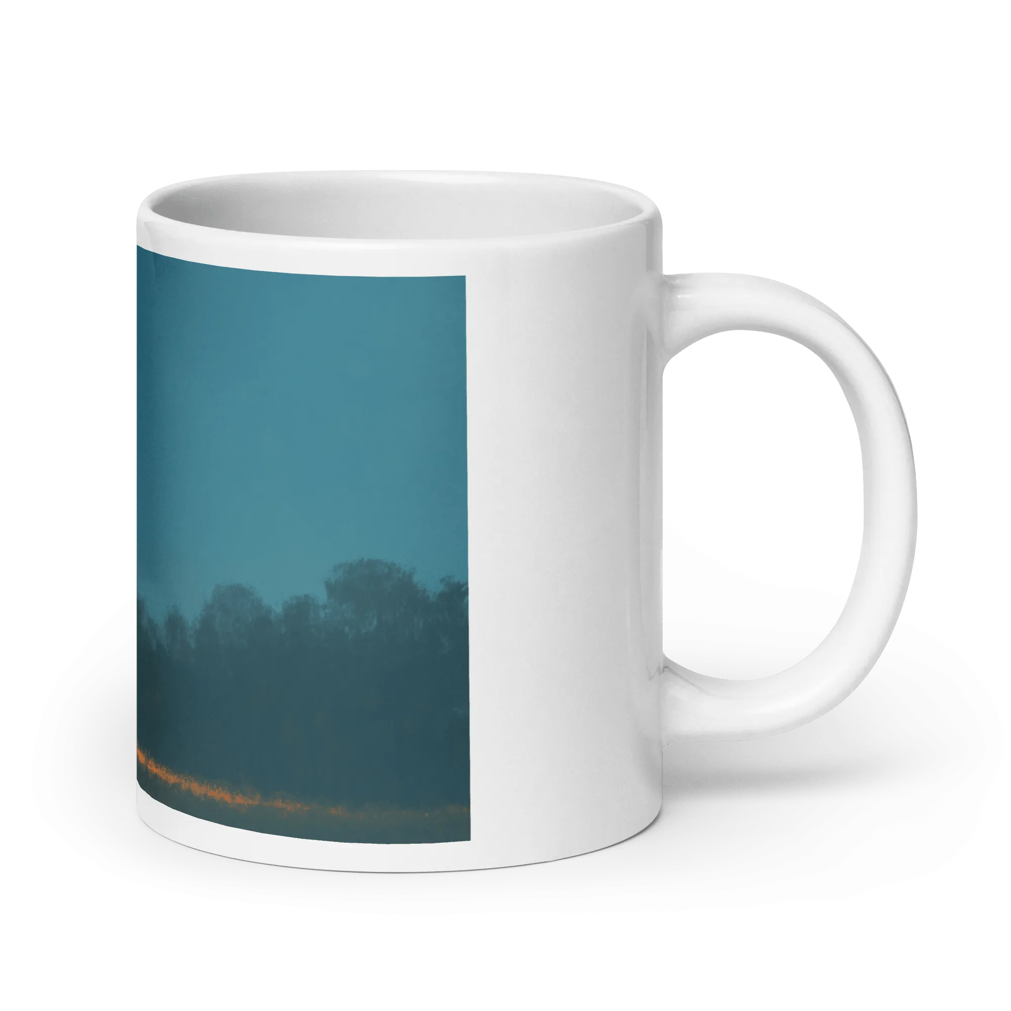 Abduction! White Glossy Mug