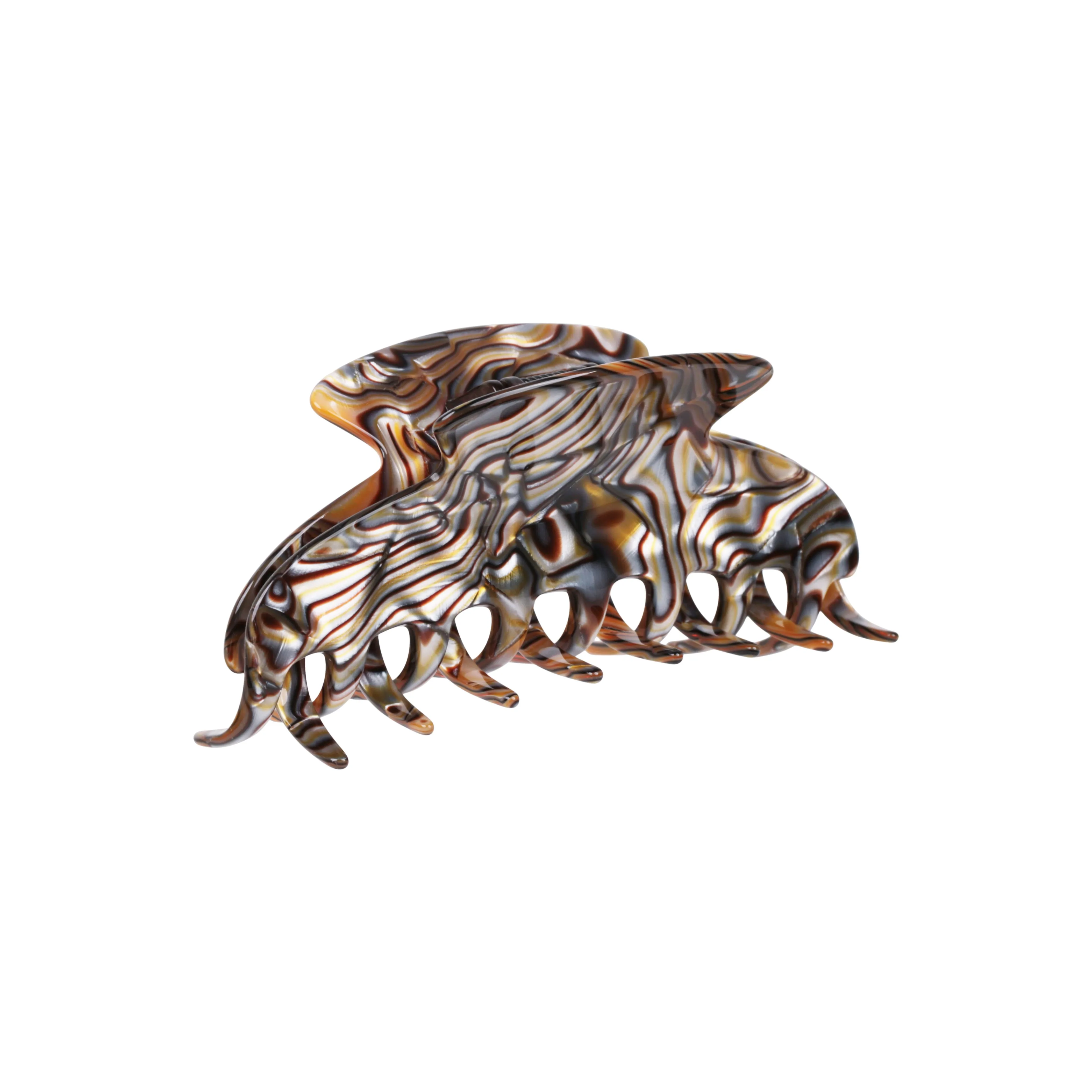 Abrielle Medium Onyx Claw Clip