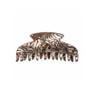 Abrielle Medium Onyx Claw Clip