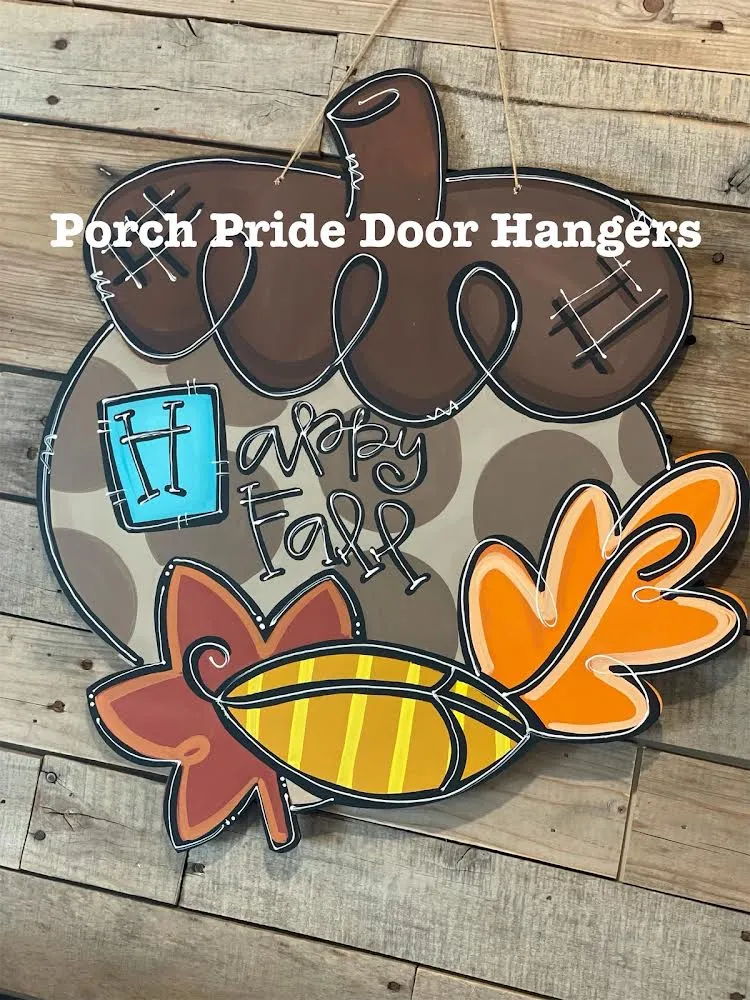 Acorn Fall Door Hanger