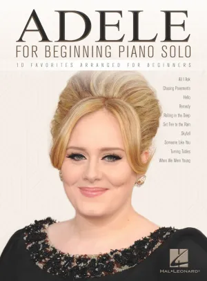 Adele For Beginning Piano Solo