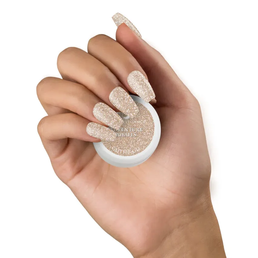 Adventure Awaits Glitter Gel