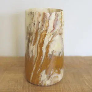 agate stone vase