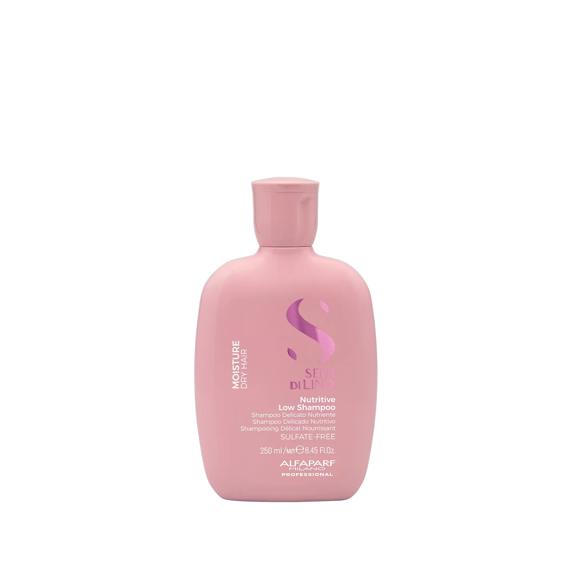 Alfaparf Milano Semi Di Lino Moisture Nutritive Low Shampoo 250ml & Leave-In Conditioner 200ml Duo