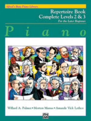 Alfred's Basic Piano Library: Repertoire Book Complete 2 & 3