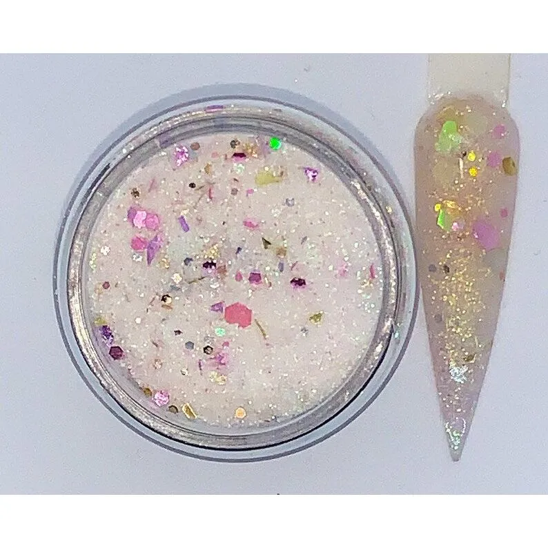 Angel Dust, Glitter acrylic powder, best glitter acrylic powder, glitter acrylic powder for acrylic nails, glitter nail dip, glitter nail dipping powder, acrylic powder