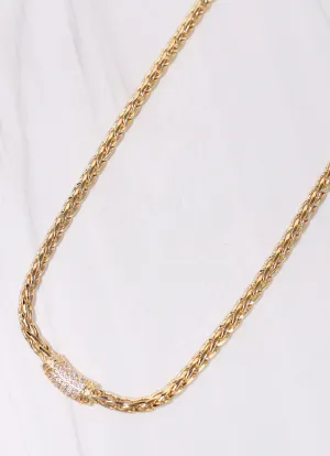 Armand CZ Necklace Gold