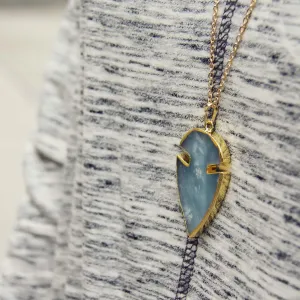 Arrow & Stone Necklace