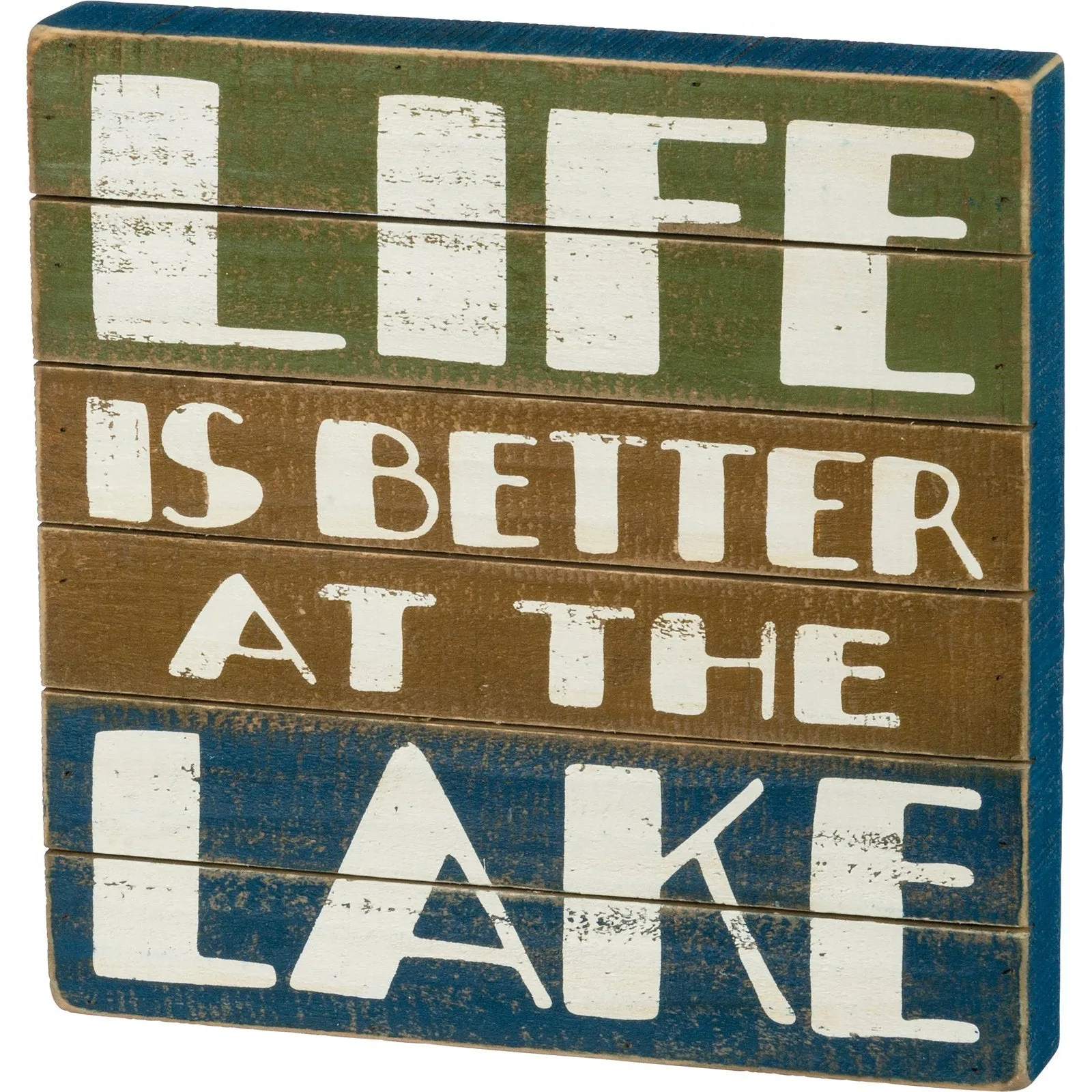 At the Lake Wall Sign