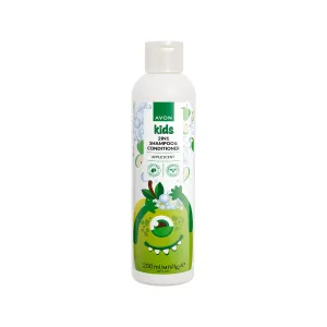 Avon Kids Little Monsters Apple 2-In-1 Shampoo & Conditioner 200g