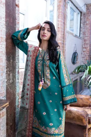 AW21-4B | Sobia Nazir Autumn Winter Collection 2021 | Unstitched Embroidered Suits