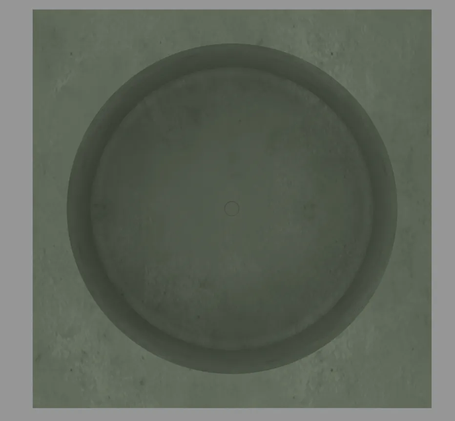 Azzio Outdoor Round Bath - 1700 - TC6046A