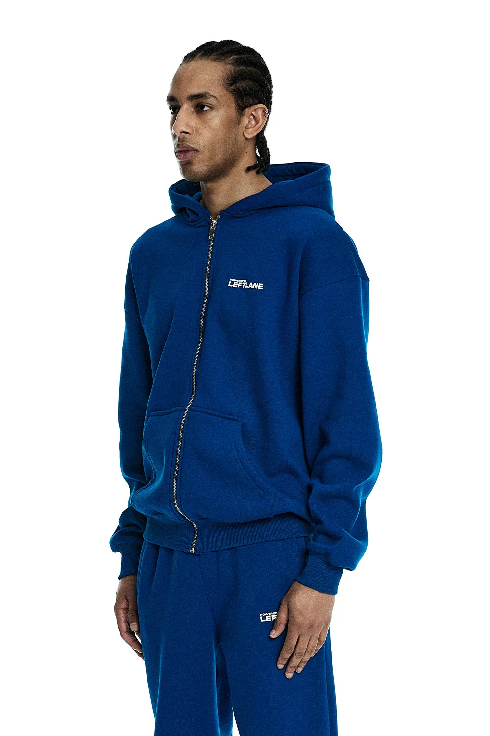 Basic Zipper Blue