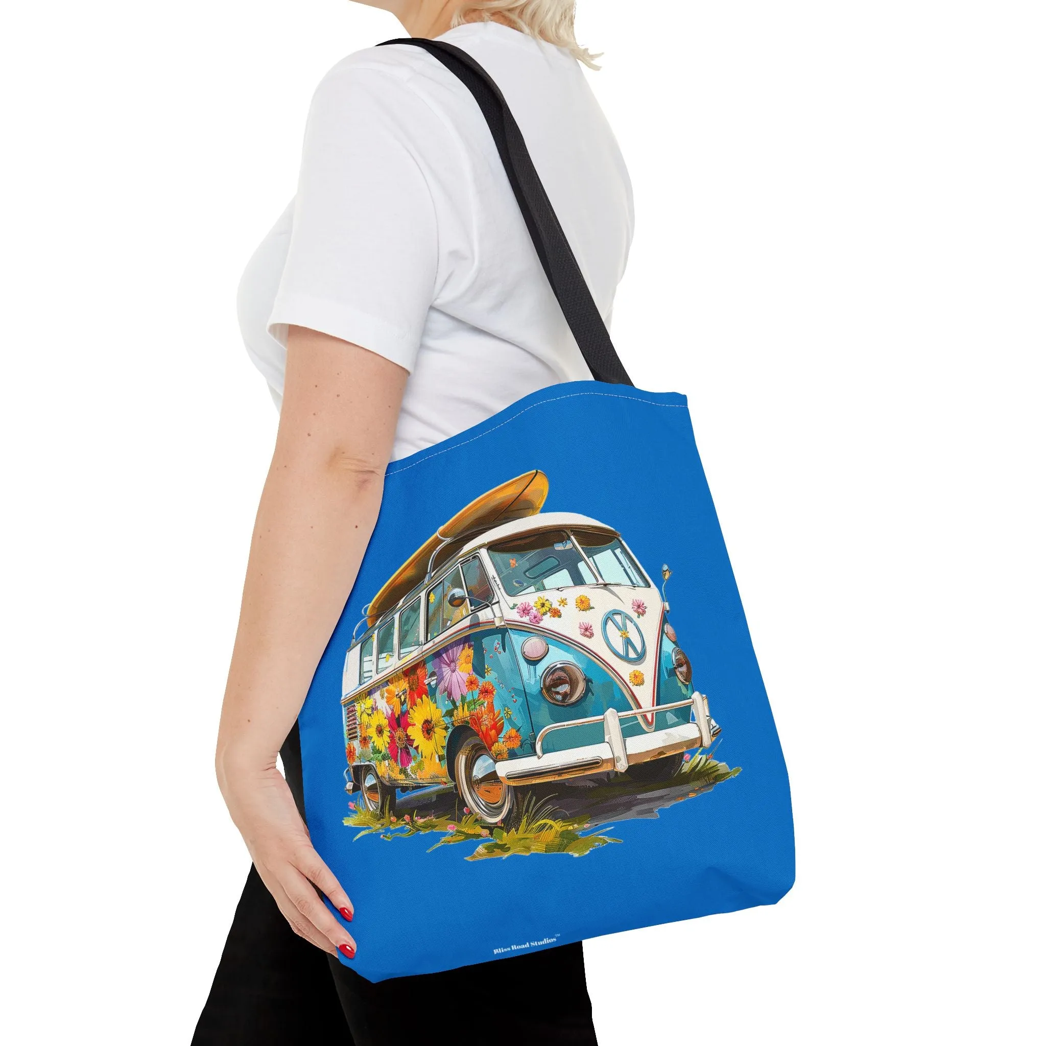 Beach Surfer Dudes & Retro Rides Tote Bag - Surf's Up! - Hang 10 and Cruise the Coast in Nostalgic Style. Available in 3 sizes.