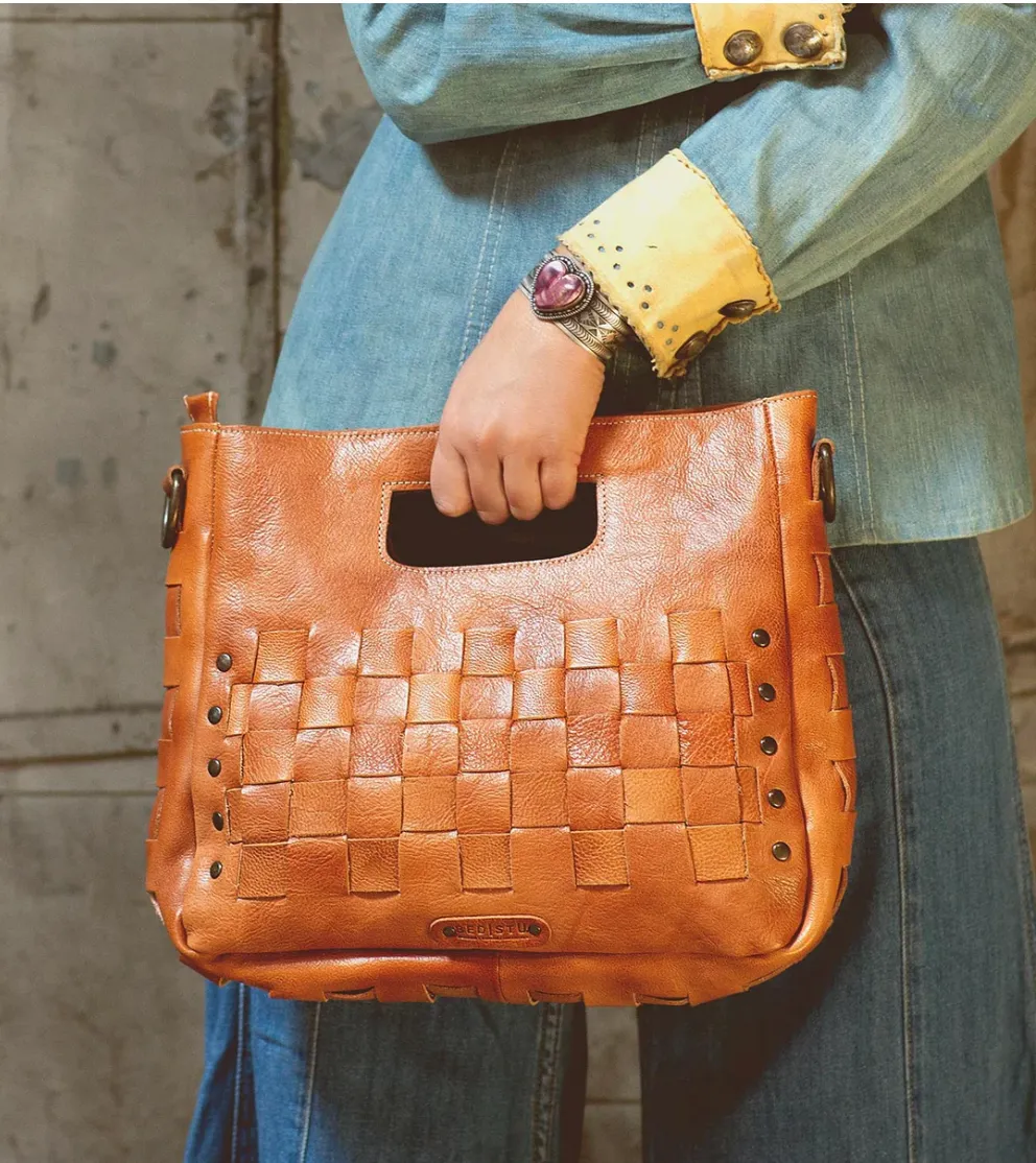 BedStu Orchid Bag - Cognac