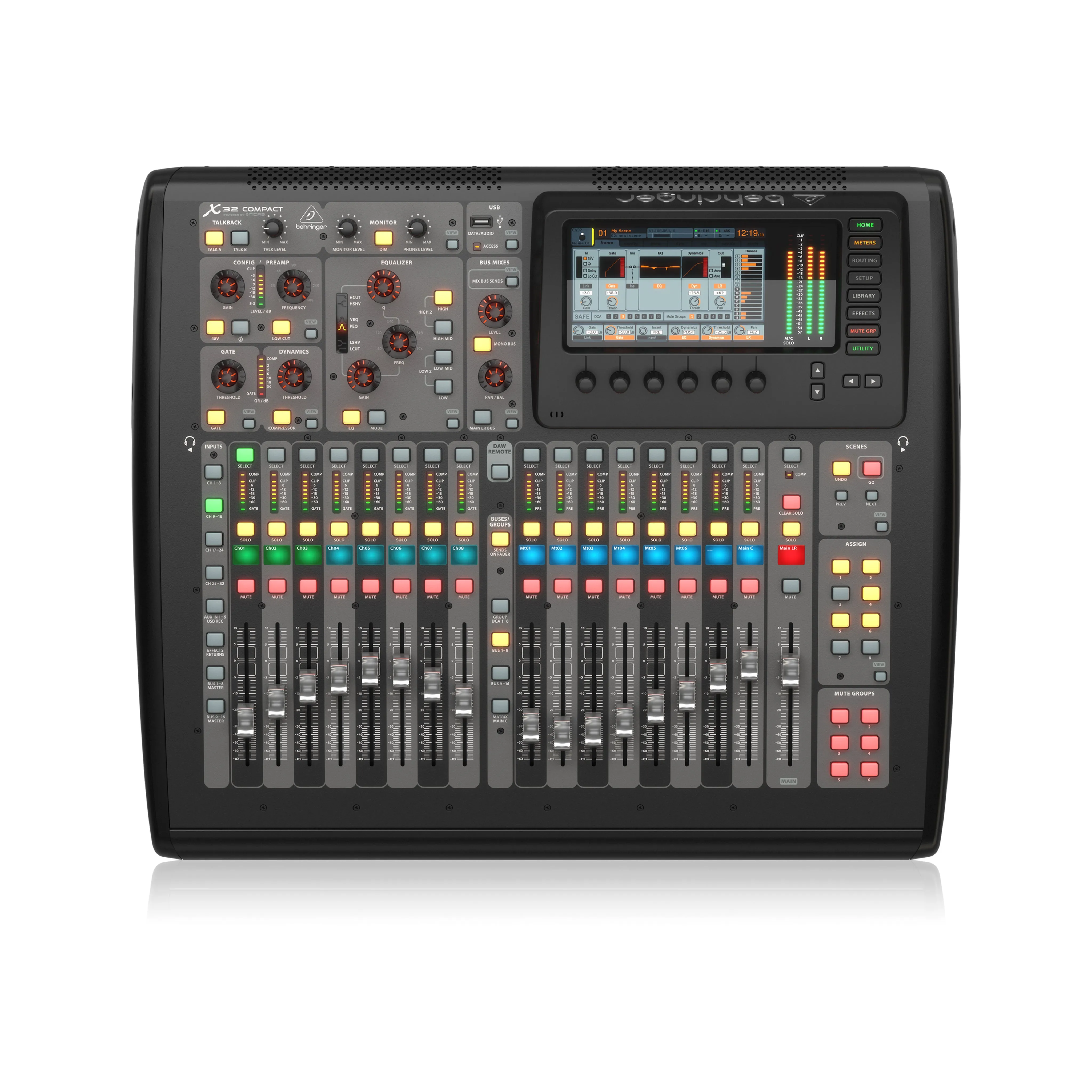 Behringer X32 Compact 40-Channel Digital Mixer - EU Plug