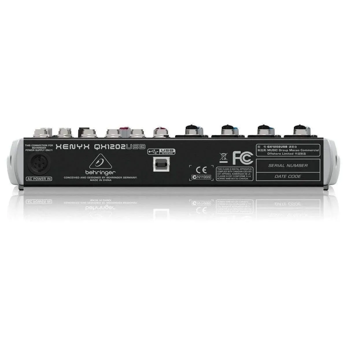 Behringer Xenyx Q1202USB Analog Mixer