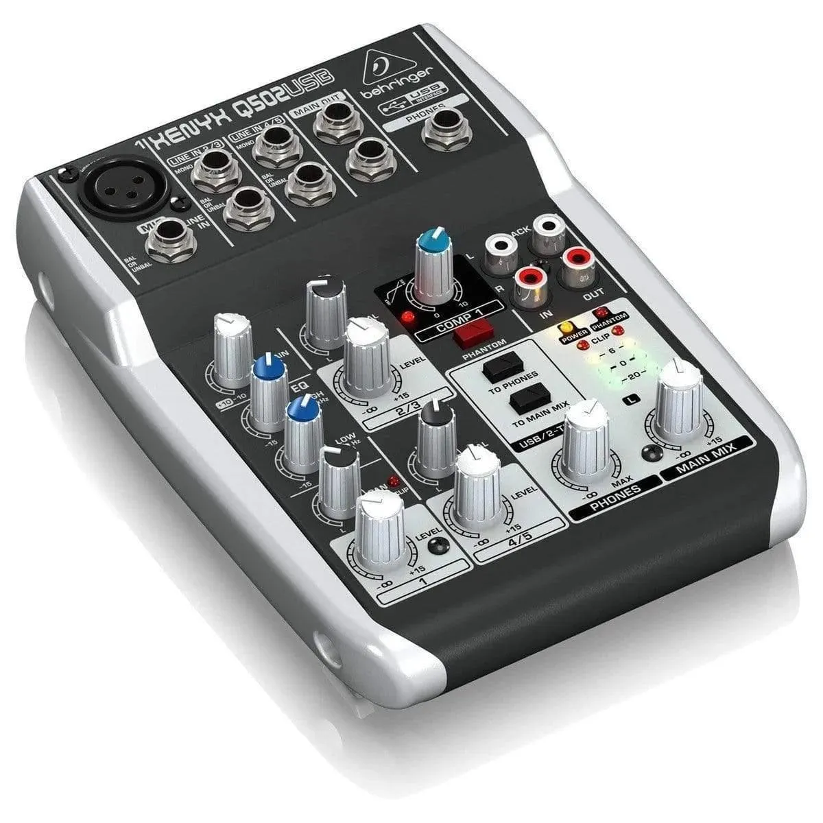 Behringer Xenyx Q502USB Analog Mixer